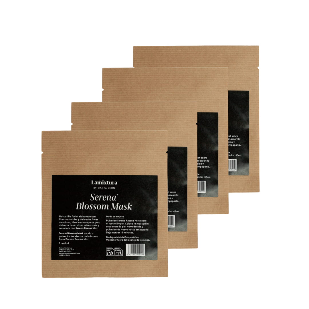 Serena Blossom Mask Pack de 4 unidades