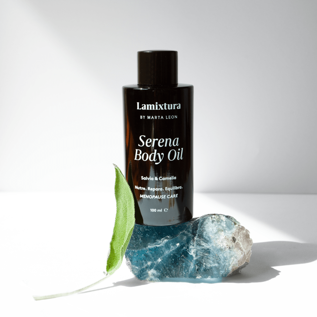 Serena Body Oil. Lamixtura by Marta León
Awarded Menopause Care Body Oil